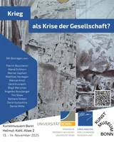Poster Krieg als Krise der Gesellschaft