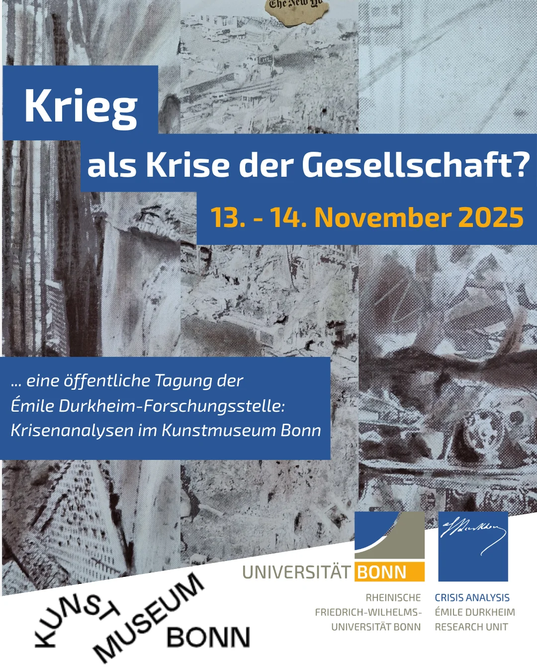 Research Symposium: War as a Crisis of Society?